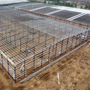 Buy cheap Lightweight Steel Frame Warehouse Q235B Q355B 50-Year Lifespan from wholesalers