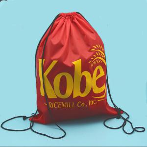 China Storage Backpack Polyester Packaging Drawstring Bag wholesale