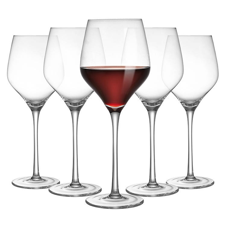 Crystal 16 Oz Red Wine Glasses Red Glass Goblets Wedding