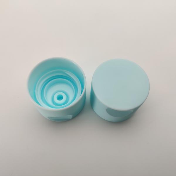 PP 24mm Flip Top Cap , Smooth Closure Plastic Flip Top Lids