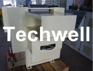 China Pattern Carved Depth 0.4 - 0.7mm MDF Panel Embossing Machine With Speed Frequency Control wholesale