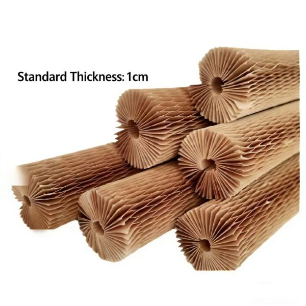 Wrap Honeycomb Paper Sleeves 35CM 90 Layer Cushioning Paper Sleeve Packaging