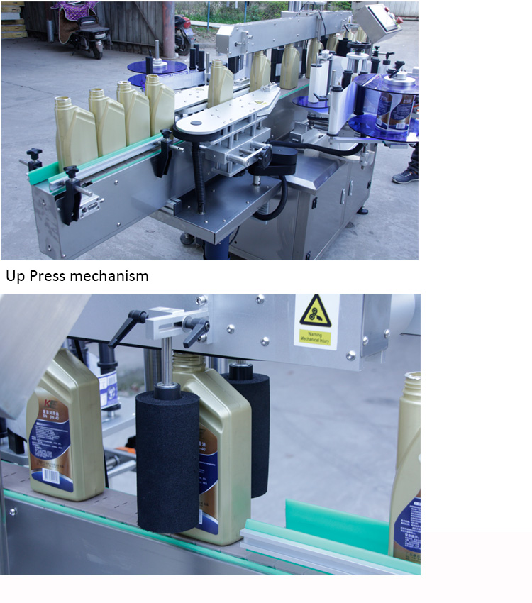 PLC Control Automatic Oil Filling Machine High Speed 20-100 Bottle / Min
