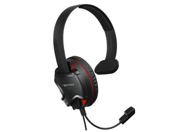 Quality ROHS Mono Chat Headset With Adjustable Mic In line Audio Controls for sale