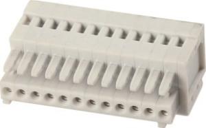 China Through Wall PCB Terminal Blocks Connectors 5.0mm Pitch Male 3P 5P JL8EDGKH on sale
