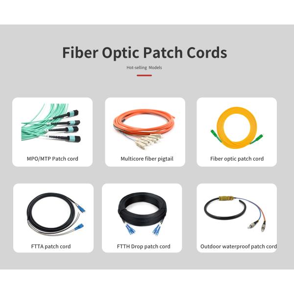 OM4 Multimode Fibre Patch Leads LC UPC Duplex LSZH 3m 2.0mm