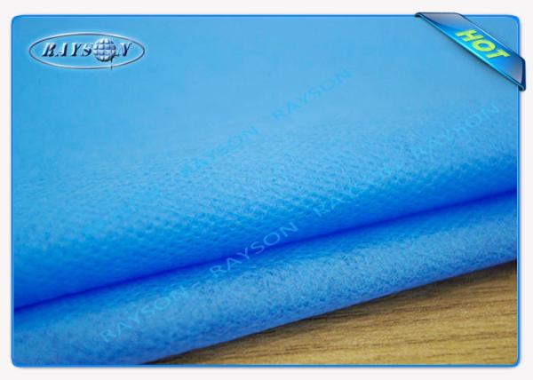 Quality 2 Layer PP / PE Laminated Waterproof Non Woven Bedsheet Skin Friendly One Time Use for sale