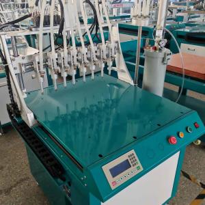 China 8 Heads Glue Dispensing Robot 150W Silicone Dispensing Systems For 2X2 Back Lit Panel Light wholesale