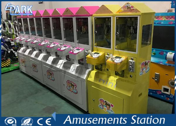 Quality Different Color Mini Toy Crane Machine / Grab Toy Machine CE Certificated for sale