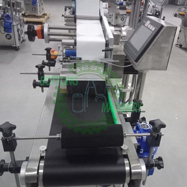Horizontal Surface Book Carton Pen Vial Ampoule Bottle Labeling Machine
