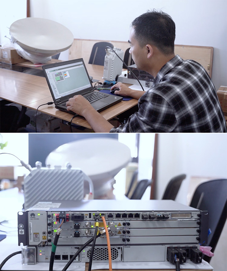 Advanced Wireless RTN510AP SLM1DM31 Microwave for Mountainous Plains Network TCP 02312AAE