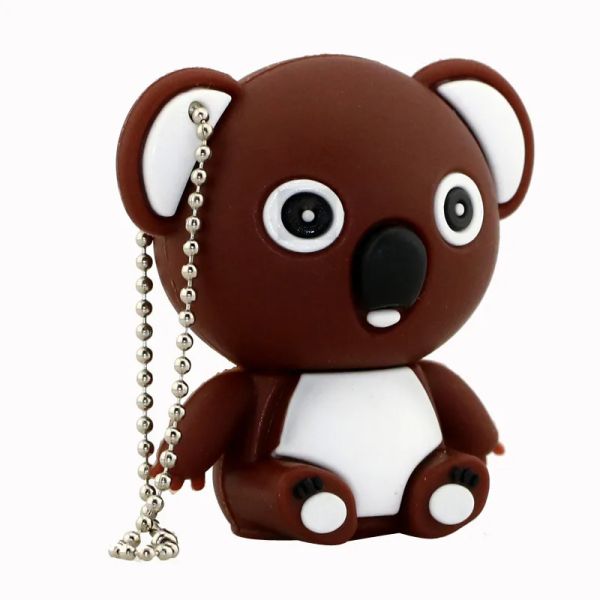 Koala 3D 32GB Customized USB Flash Drive Gifts Pen Drive Custom PVC USB Stick