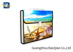 China 3D Lenticular Picture Expanding File Folders , Presentation Folder Printing on sale
