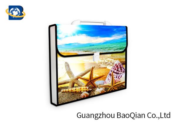 Quality 3D Lenticular Picture Expanding File Folders , Presentation Folder Printing for sale