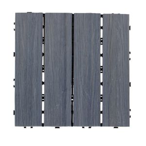 Residential Outdoor Wood Deck Tiles Multi Functional lightweight