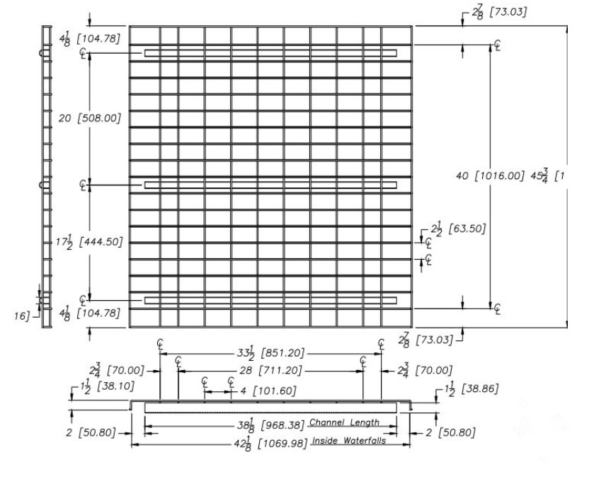 Logistic Zinc Plated Heavy Duty Wire Mesh Deck for Pallet Racking Storage