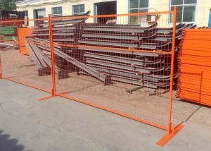 China Welded Canadian Temporary Fence Panels , Metal Construction Fence Panels on sale