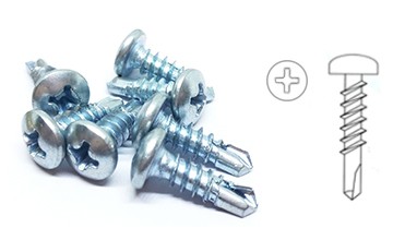 SS304 M10 Galvanized Self Drilling Tapping Heavy Hex Head Fasteners