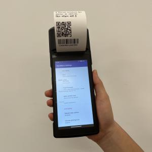 China Customized 5.5 Inch Mobile Android Payment Terminal User Friendly With NFC wholesale