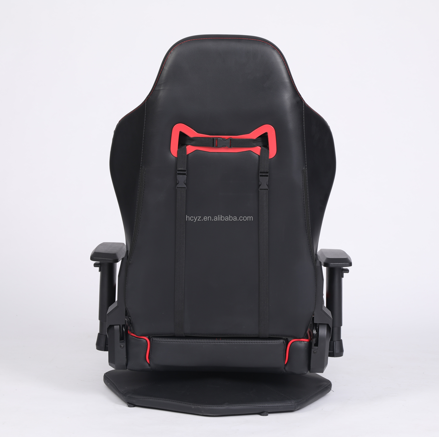 Synthetic Leather Computer Gaming Chair Without Foot Fixed Chassis Rotating Esports Chair
