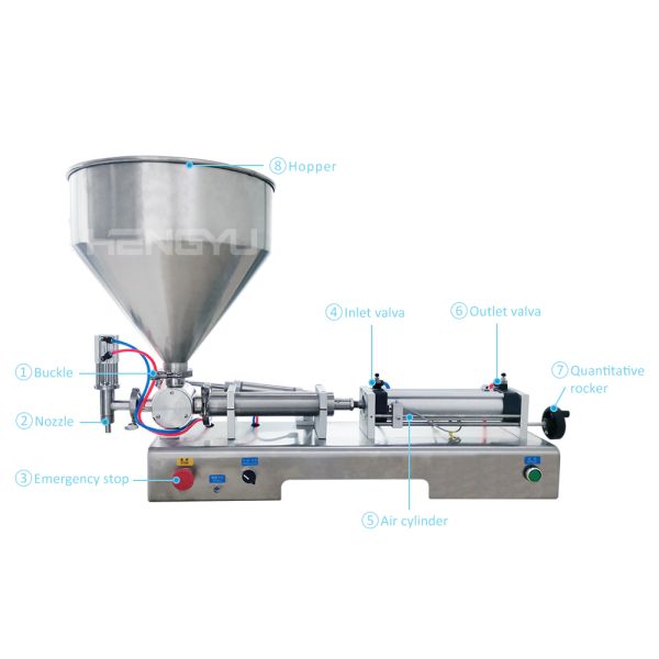 Small Scale Semiautomatic Liquid Bottle Filling Machine