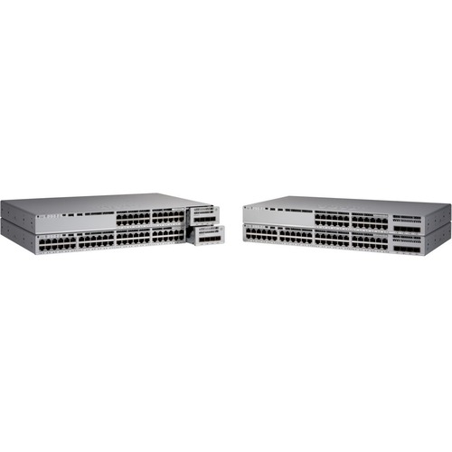 Cisco Switch C9200L-48PL-4X 9200L 48-port PoE+ 4x10G uplink Switch, Network Advantage