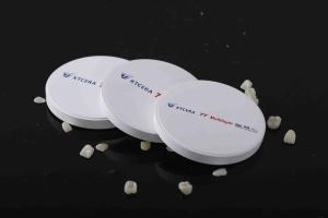 Whiter Translucent Zirconia Blocks Multi Layer Pre Sintered Zirconia