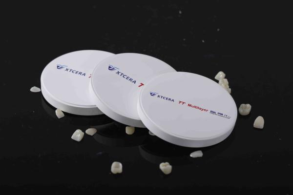 Quality Whiter Translucent Zirconia Blocks Multi Layer Pre Sintered Zirconia for sale