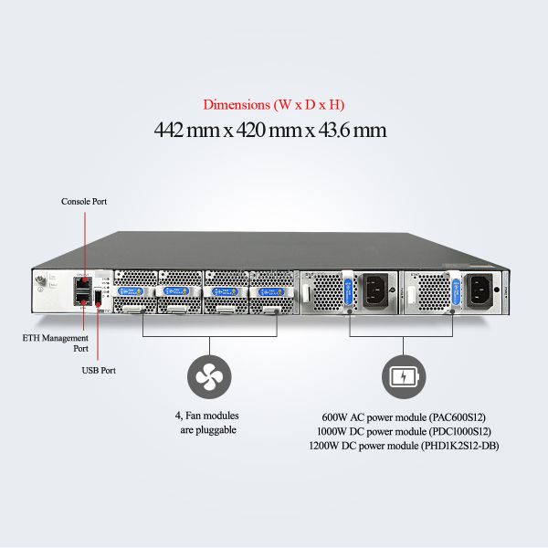 CE6881-48S6CQ-B 48 Port Switches