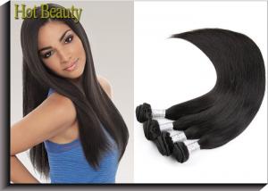 China Unprocessed Virgin Peruvian Hair Extensions Silk Straight Style CE SGS wholesale