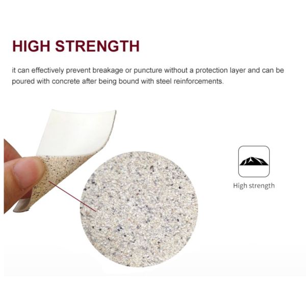 UV Resistant HDPE Board Pond Liner for Basement Waterproofing Material