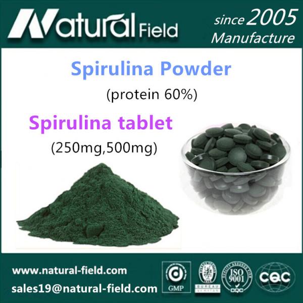 Quality Sampel can be offered Health Supplement Spirulina Powder for sale
