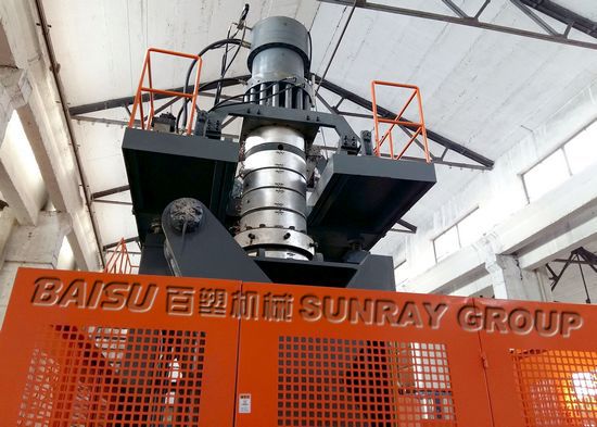 High Capacity 500 Liter Plastic Water Tank Making Machine Accumulating Type SRB120Z