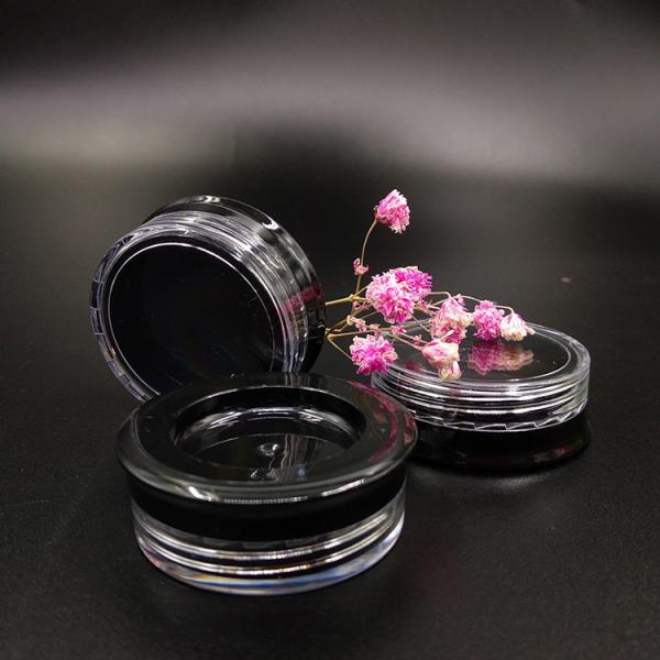 Quality 120ml Cosmetic Jars Bulk Plastic Container For With Customized Printing for sale