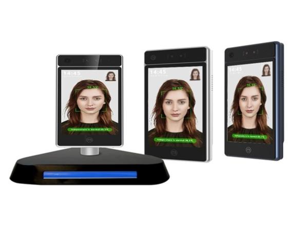 Quality Infrared Thermometer Temperature Screening Kiosk With Facial Recognition 10 Inch for sale