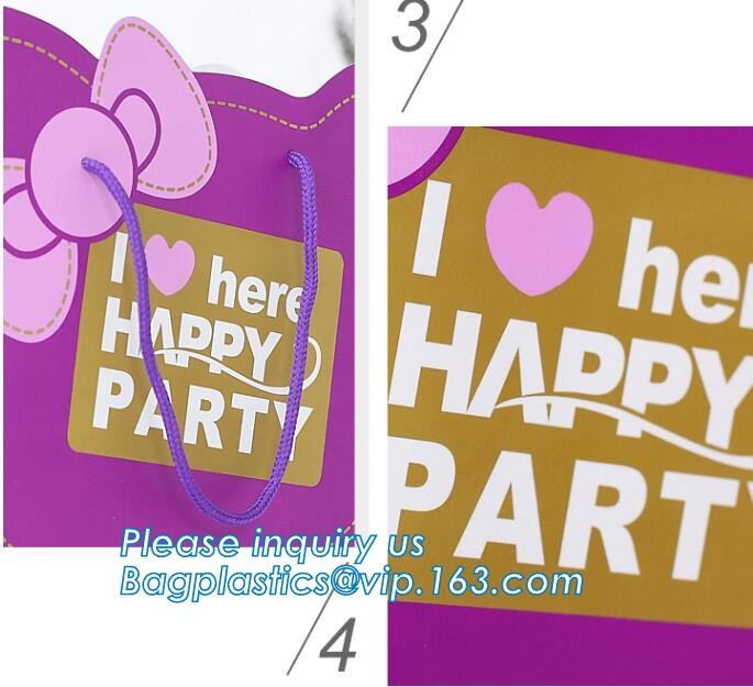 Custom paper bag with handle coated white paper bag printing pattern flower carrier bag,Flower carrier paper bags with d