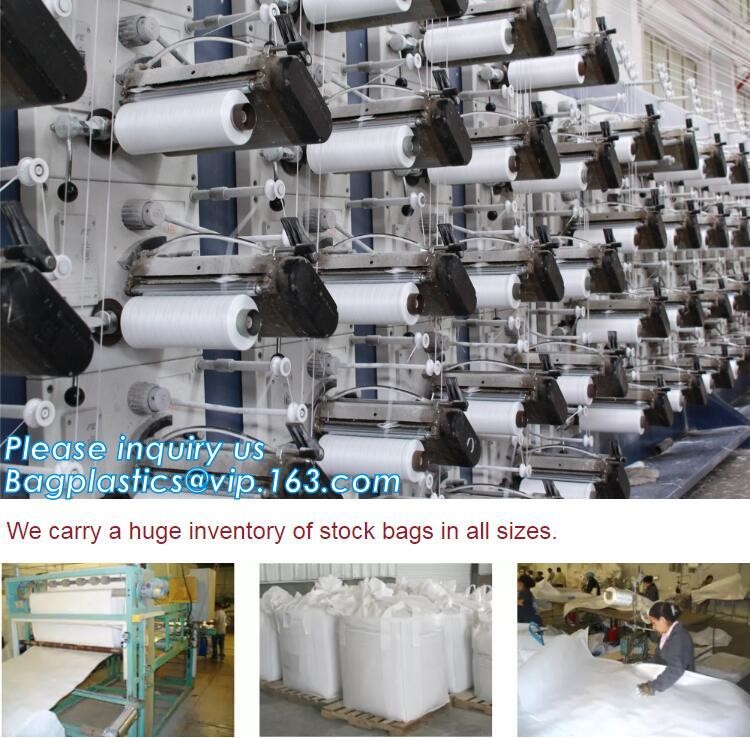customizable PP u-panel baffle big bag /coated white woven PP jumbo bag/ventilated 4 panel baffle bag/all colors availab