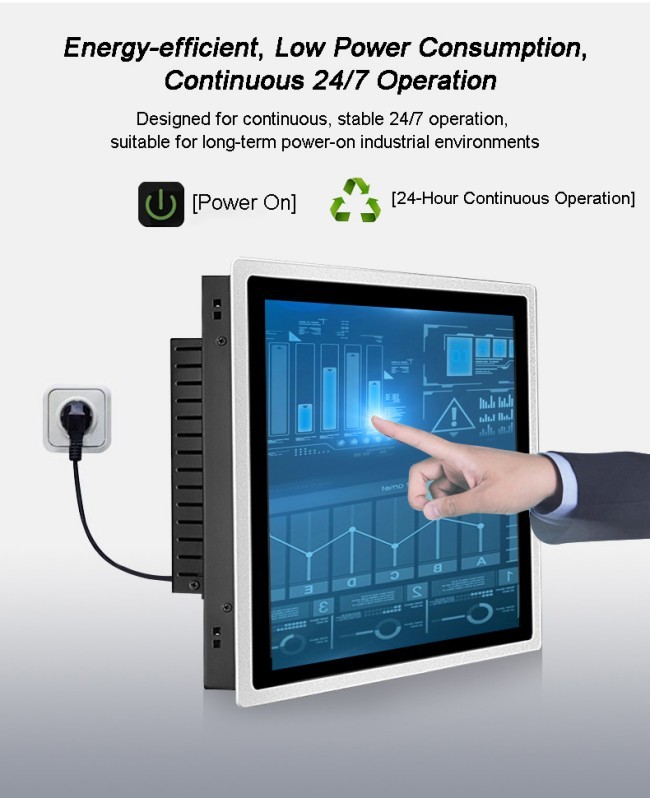 19 inch OEM Touch Screen for Locker/Photo Booth/Self-service Kiosk/Production Line Waterproof Embedded Touch Industrial Displays
