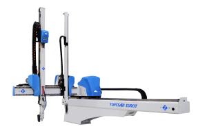 China 8Kg Max Loading Injection Molding Robot 350 - 450T Injection Press Range wholesale