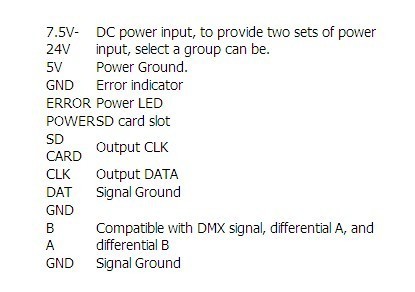 2048 Pixels LED Pixel Controller , Programmable LED Strip Controller T1000s