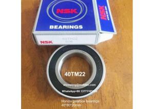 China 40TM22 Honda gearbox bearings non-standard deep groove ball bearings 40*80*20mm wholesale