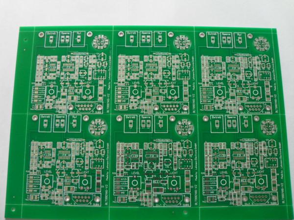Quality RoHS OEM Green Solder Double Layer PCB Printed Circuit Board with BGA SMT for sale