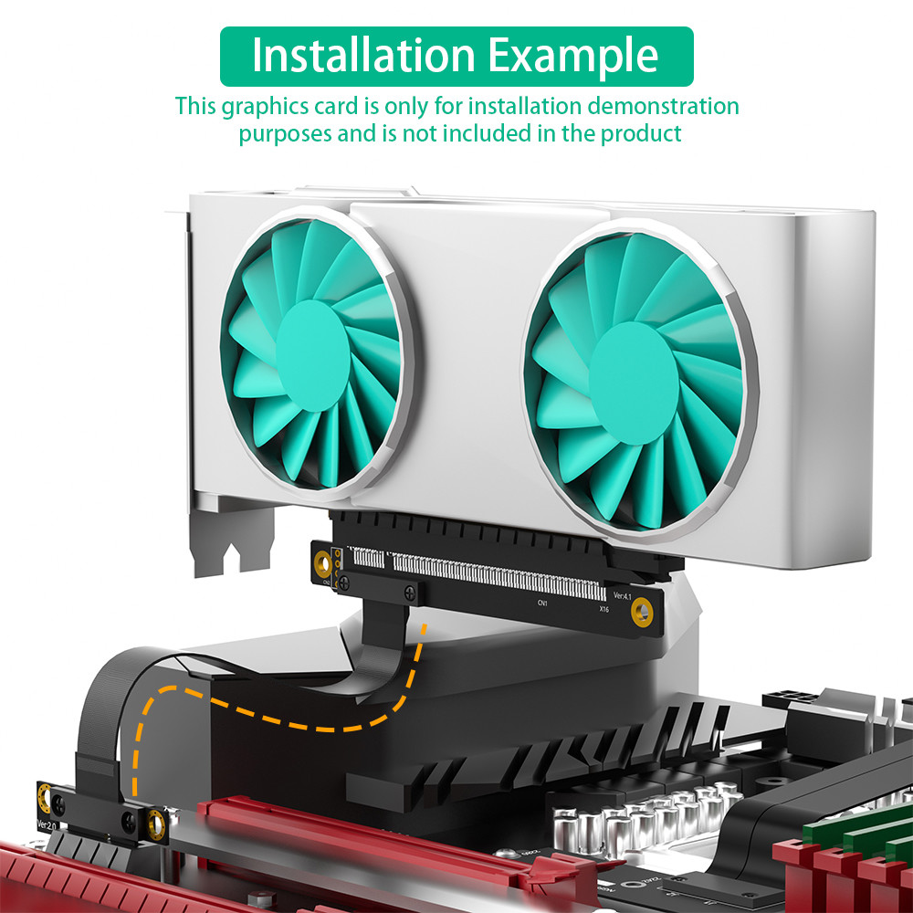 PCI-e PCI Express 3.0 1X to 16X Extension Cable for Speed Data Transfer
