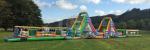 30m length inflatable obstacle inflatable water obstacle game inflatable