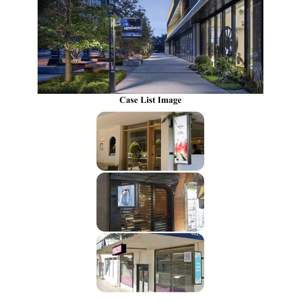 Digital advertising LED Outdoor Sign Double Sided Screen
