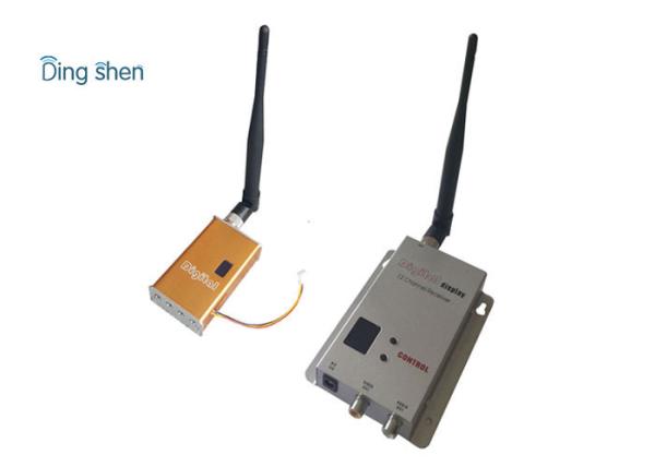 Quality 4 channels LOS FPV/UAV Wireless Image Transmitter 1.2Ghz , 7W Mini Video Link for sale