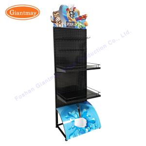Top Quality Retail Shop Power Tools Peg Board Stand Iron Display Shelf