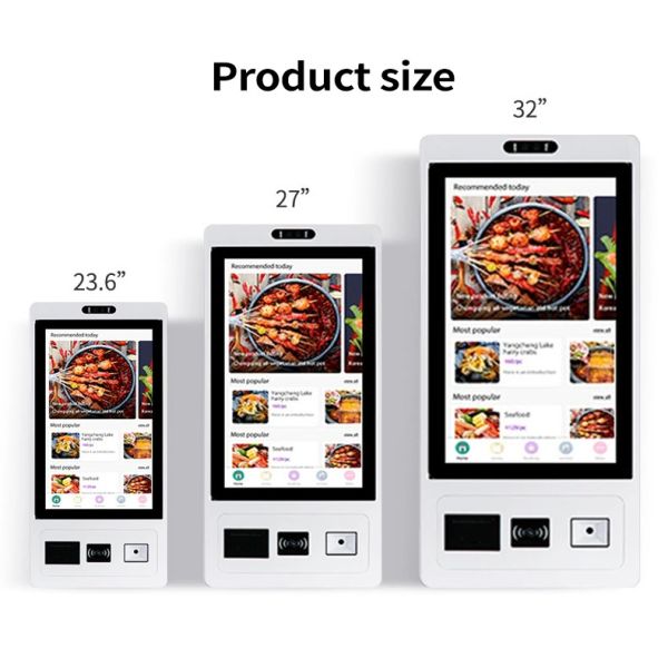 Slef service kiosk with Android Solution RK3288 15.6 Inch Display Size enterprise self service kiosk