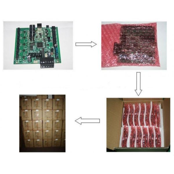 OEM Custom Prototype PCB Assembly 6 layers 4.0mm Thickness through hole