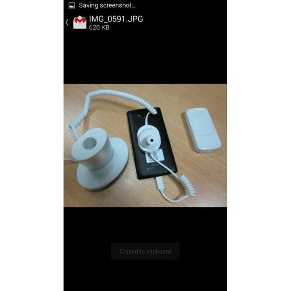 Security Mobile phone Security Display Alarming Stand with Charging
